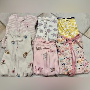 🩷 3 Month Girls’ Pajamas Bundle